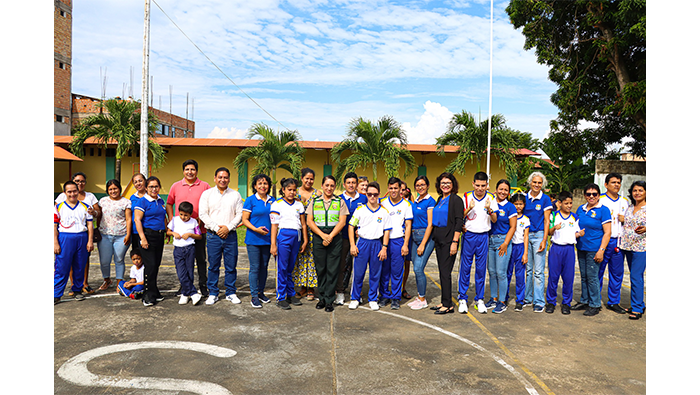 Ceremonia de Juramentación e Imposición a los Brigadistas del CEBE N° 0001 - Tarapoto.