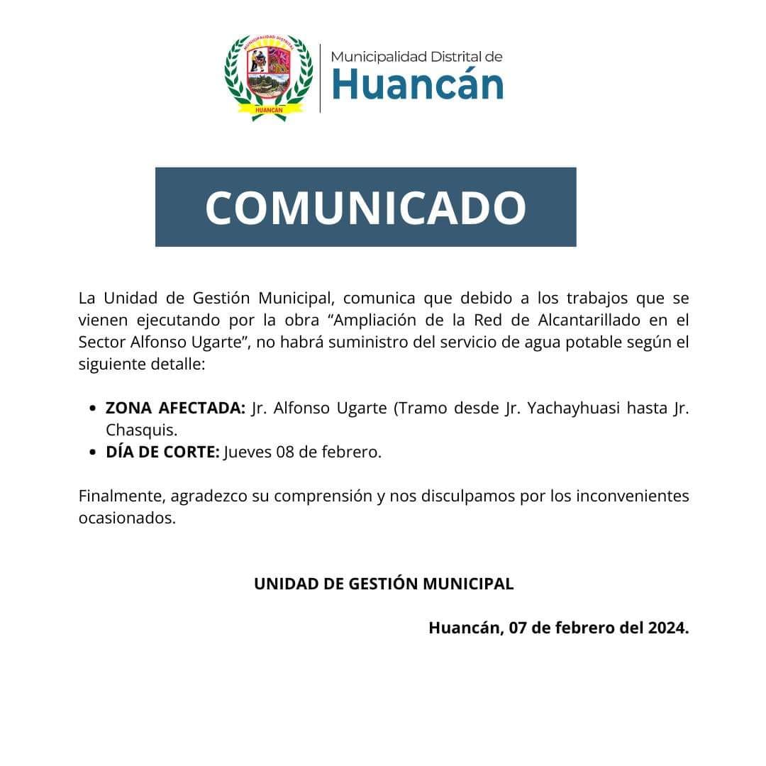 comunicado