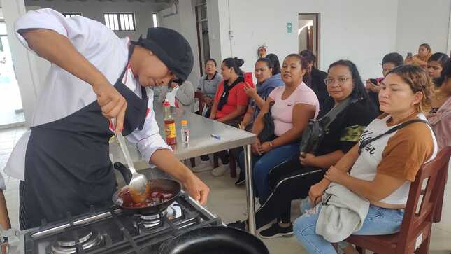 capacitación a mujeres emprendedoras en cocina 4