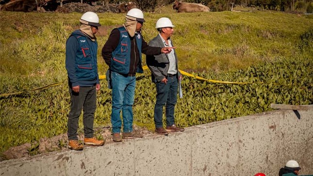 Proyecto de irrigación en Putacca avanza con grandes logros