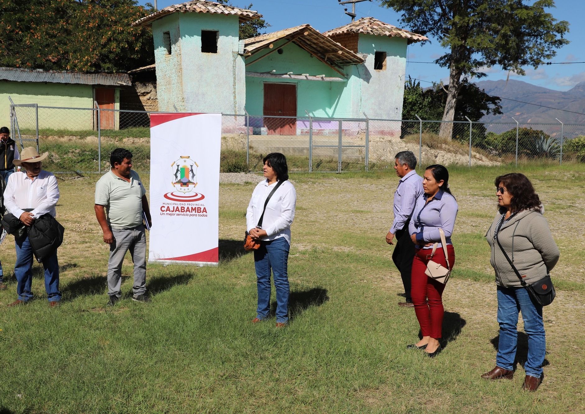 Juramentación del agente municipal del caserío Churucana