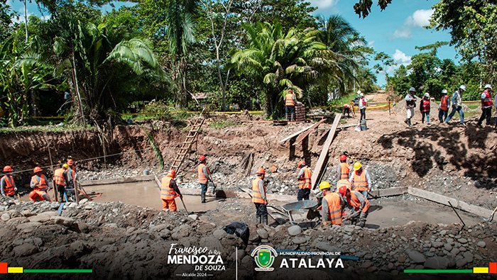 Obras en Sepahua