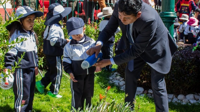 MPP impulsa concientización ambiental con niños de la I.E.I. N°278 "Barrio Mañazo" en celebración del Día de la Tierra