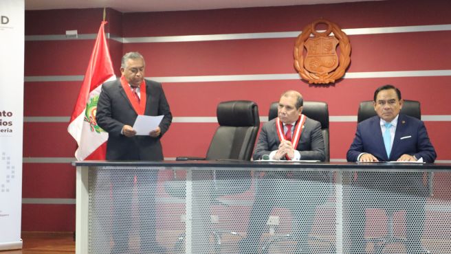 Poder Judicial entregó equipamiento Tecnológico para Corte Superior de Justicia en La Libertad