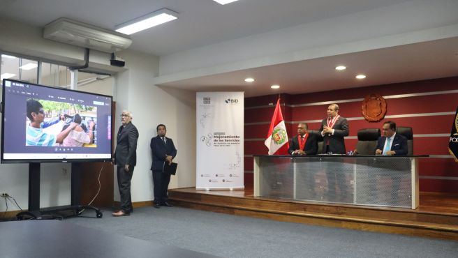Poder Judicial entregó equipamiento Tecnológico para Corte Superior de Justicia en La Libertad