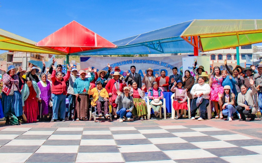 La Municipalidad Provincial de Puno promueve la inclusión con la apertura de un Taller de tejido para personas con habilidades diferentes