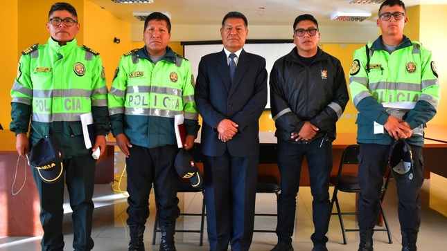 MPP y Comisarías de Puno articulan acciones para el fortalecimiento de la seguridad ciudadana