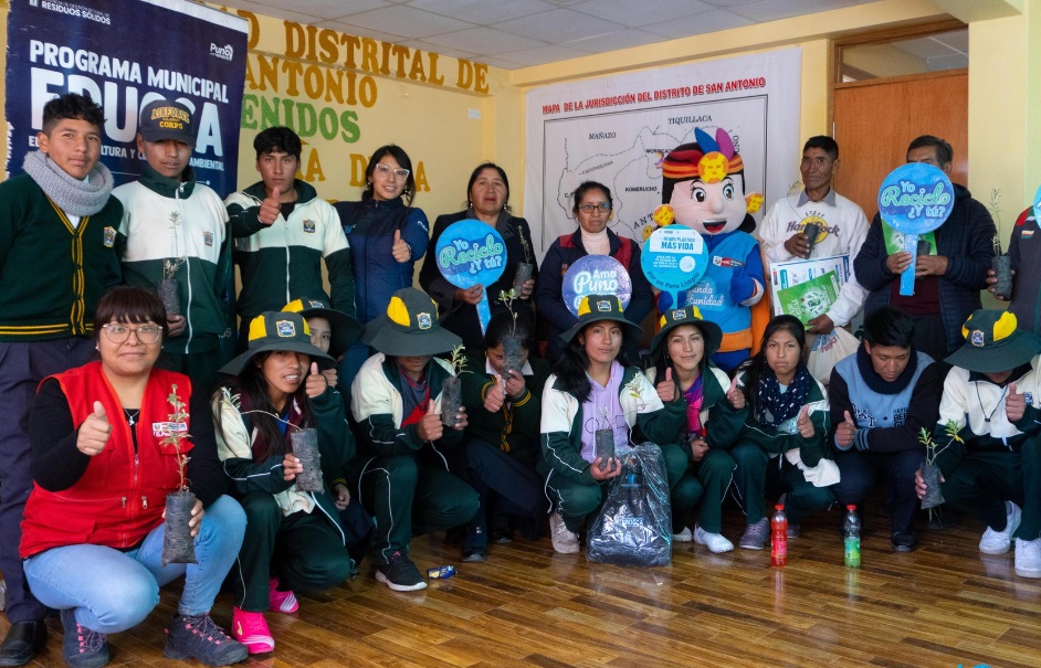 ¡Fortaleciendo una adecuada educación ambiental! Realizan capacitación sobre la correcta gestión de residuos sólidos