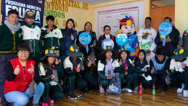 ¡Fortaleciendo una adecuada educación ambiental! Realizan capacitación sobre la correcta gestión de residuos sólidos