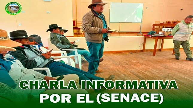 Charla Informativa por el SENACE