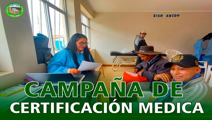campaña de Certificacion Medica