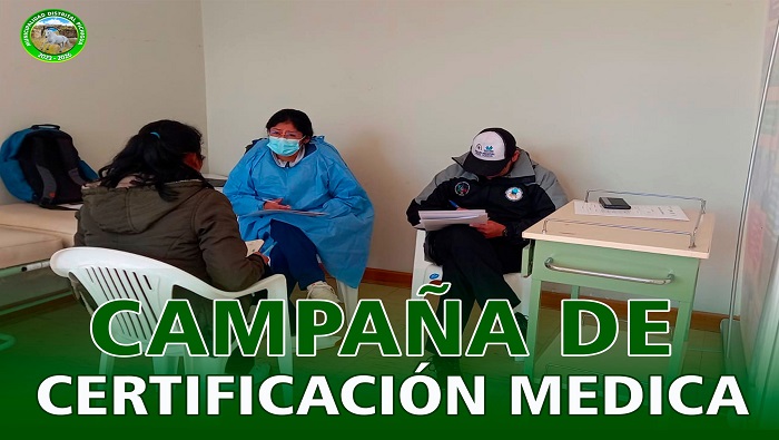 campaña de Certificacion Medica