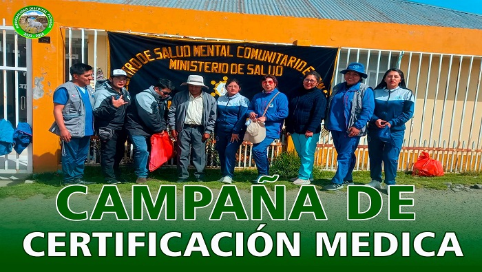 campaña de Certificacion Medica