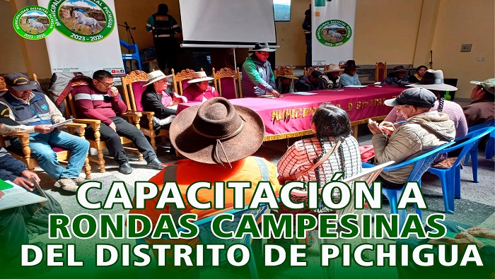 Capacitacion a Rondas campesinas