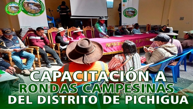 Capacitacion a Rondas campesinas