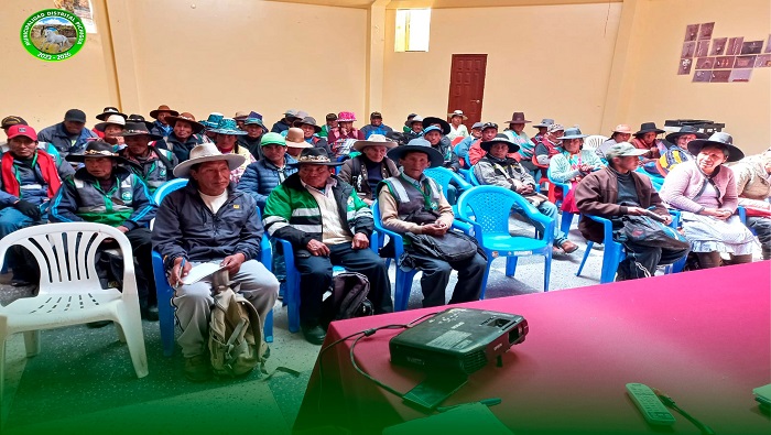 Capacitacion a Rondas campesinas