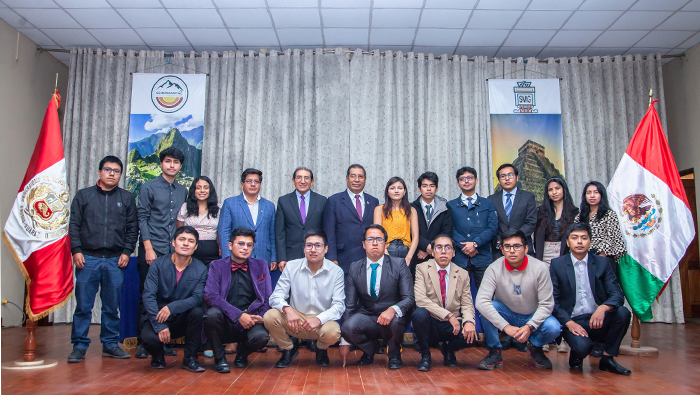 Estudiantes de la Unasam se integran a sociedad mexicana de ingeniería geotécnica
