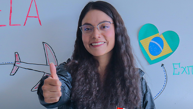 Santiaguina ganó beca para realizar maestría en Brasil