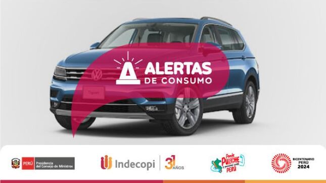 Más de 860 vehículos Volkswagen modelos Spacefox, Gol, Fox y Tiguan presentarían bolsas de aire peligrosas
