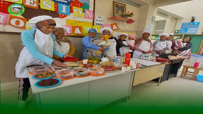 Continuamos con las Sesiones Demostrativas para Preparar Alimentos Ricos en Hierro