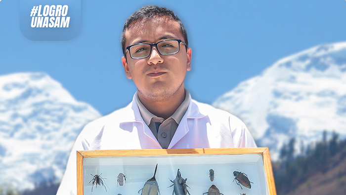 Santiaguino gana tercer lugar en competencia nacional de entomología