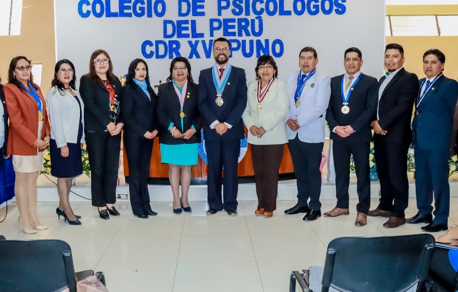 Colegio de Psicólogos del Perú CDR XVI - Puno celebra el Día Nacional del Psicólogo peruano y el séptimo aniversario del CDR XVI Puno
