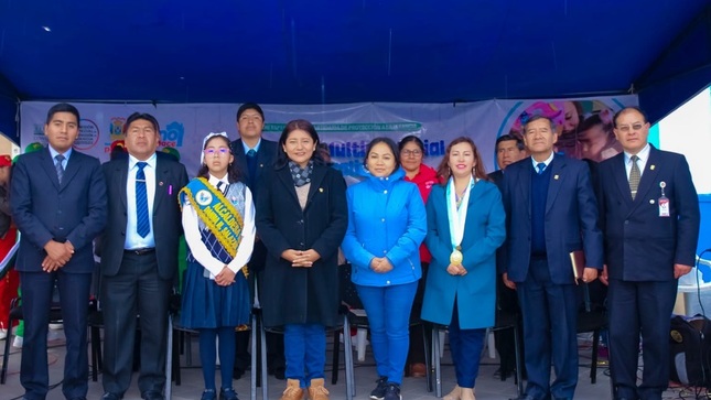 Exitosa VI Campaña multisectorial "Juntos por la infancia" benefició a la población infantil y público en general en Puno