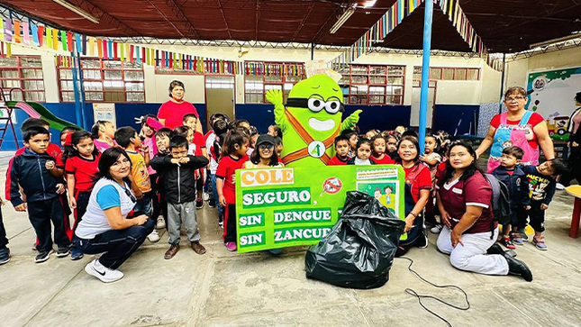 Programa Segregación en la Fuente y Recolección Selectiva Cole Seguro, sin Dengue y sin Zancudos. 