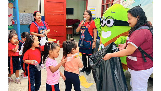 Programa Segregación en la Fuente y Recolección Selectiva Cole Seguro, sin Dengue y sin Zancudos.
