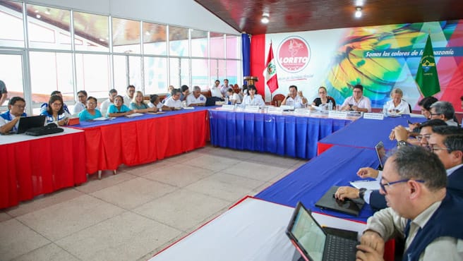Loreto: ministro César Vásquez expuso situación del dengue en sesión de la Comisión de Salud del Congreso