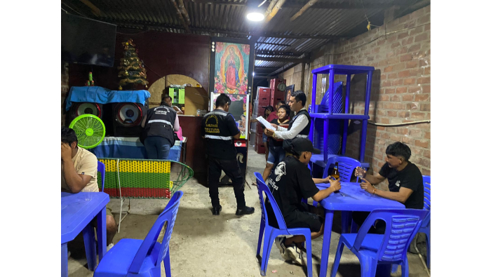 𝑴𝑫𝑻 realiza operativo inopinado en bares y cantinas