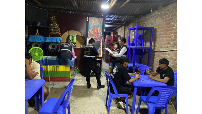 𝑴𝑫𝑻 realiza operativo inopinado en bares y cantinas