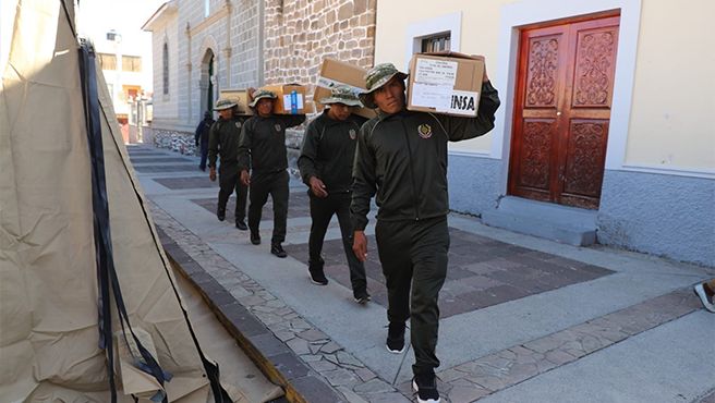 Minsa participa activamente en campaña cívica multisectorial de servicios del Estado a la comunidad en Puno