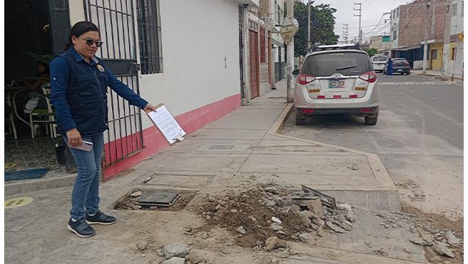 Continua la Fiscalización de la Construcciones Informales en la Ciudad de Huarmey.