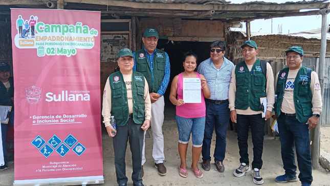 Municipalidad de Sullana inicia empadronamiento 