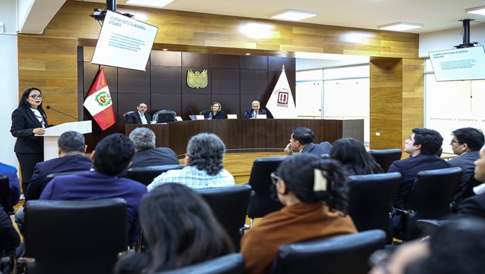 Seminario internacional sobre la justicia constitucional en Guatemala realizó el Tribunal Constitucional