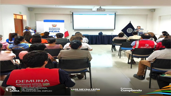 DRTPE Piura brind贸 una capacitaci贸n: "Las Consecuencias y Peligros del Trabajo Infantil y Trabajo Forzoso en la regi贸n Piura".