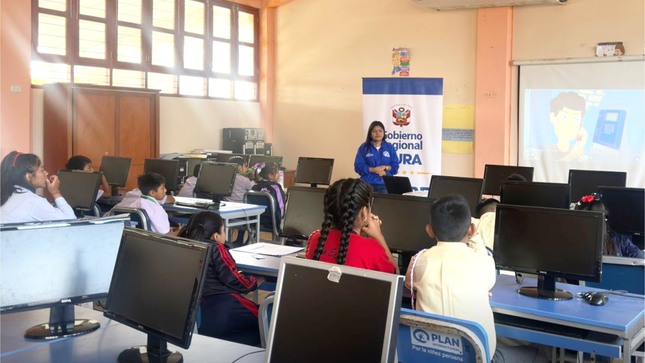 DRTPE Piura, a través del CDRPETI y en coordinación con UGEL Piura, brindó Talleres acerca del Trabajo Infantil.