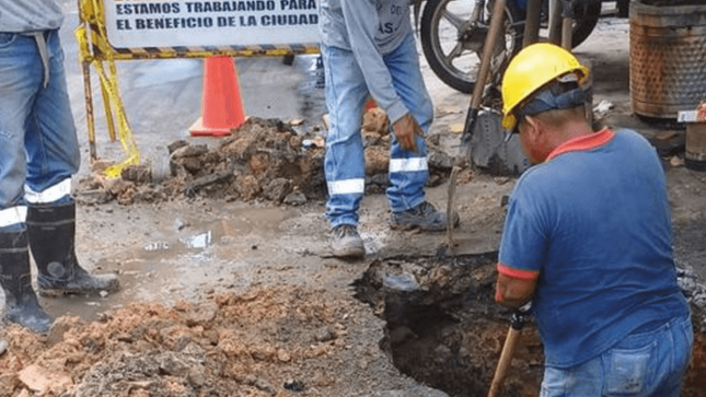 reparación de hundimiento 