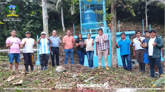 Municipalidad Distrital entrega "Plan de Mantenimiento Preventivo de Sistema de Agua Potable"