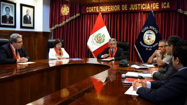 Corte Superior de Justicia de Ica.