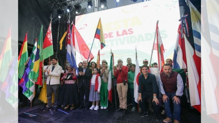 Comunidad peruana exhibe lo mejor de la cultura nacional la “Fiesta de las Colectividades” de Quilmes