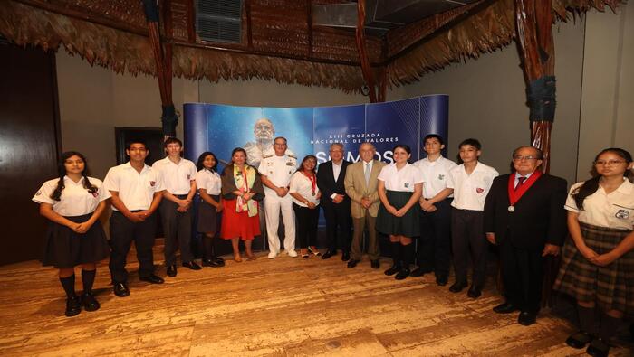 Ministro Walter Astudillo presidió el lanzamiento de la cruzada de valores “Somos Grau, Seámoslo Siempre”