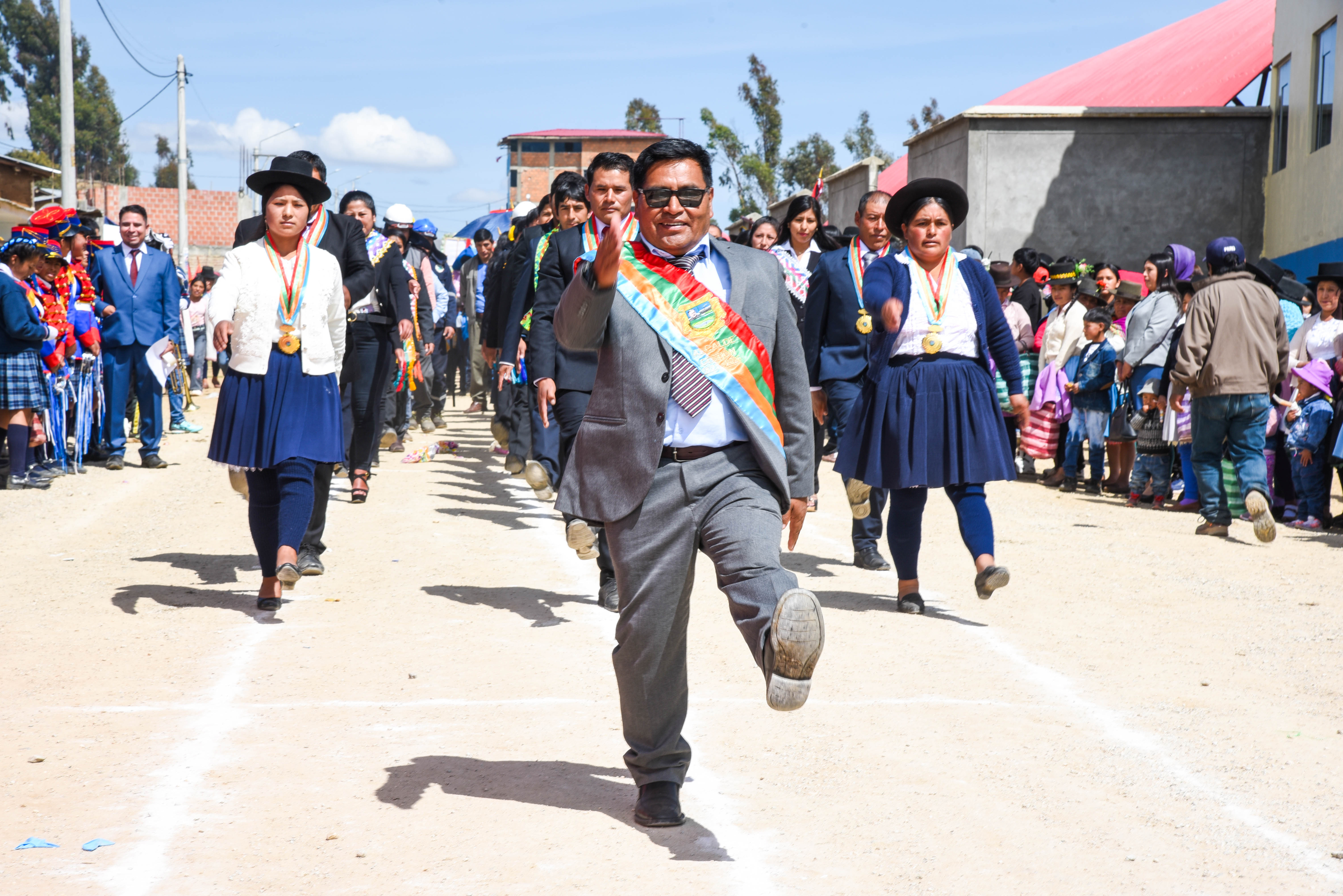 Imagen del desfile de la MDJMA