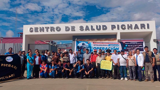 54 adultos mayores de Pichari encontraron luz y esperanza para sus ojos con cirugías de cataratas gratuitas