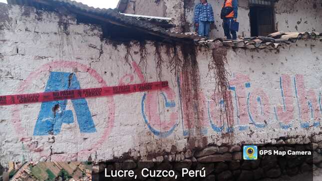 REEVALUACION DE DAÑOS A NIVEL DE NUESTRO DISTRITO DE LUCRE 