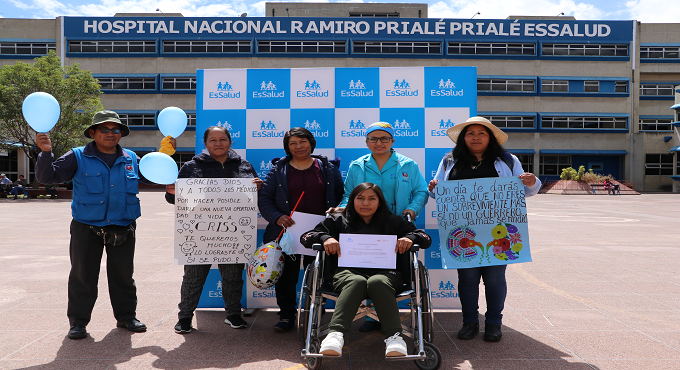 El trasplante fue realizado en el Hospital Ramiro Prialé Prialé de EsSalud, en Junín, y gracias a ello, madre e hija celebrarán juntas el segundo domingo de mayo.