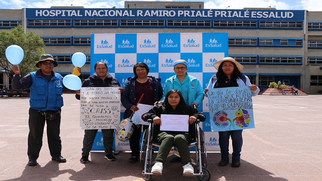 El trasplante fue realizado en el Hospital Ramiro Prialé Prialé de EsSalud, en Junín, y gracias a ello, madre e hija celebrarán juntas el segundo domingo de mayo. 