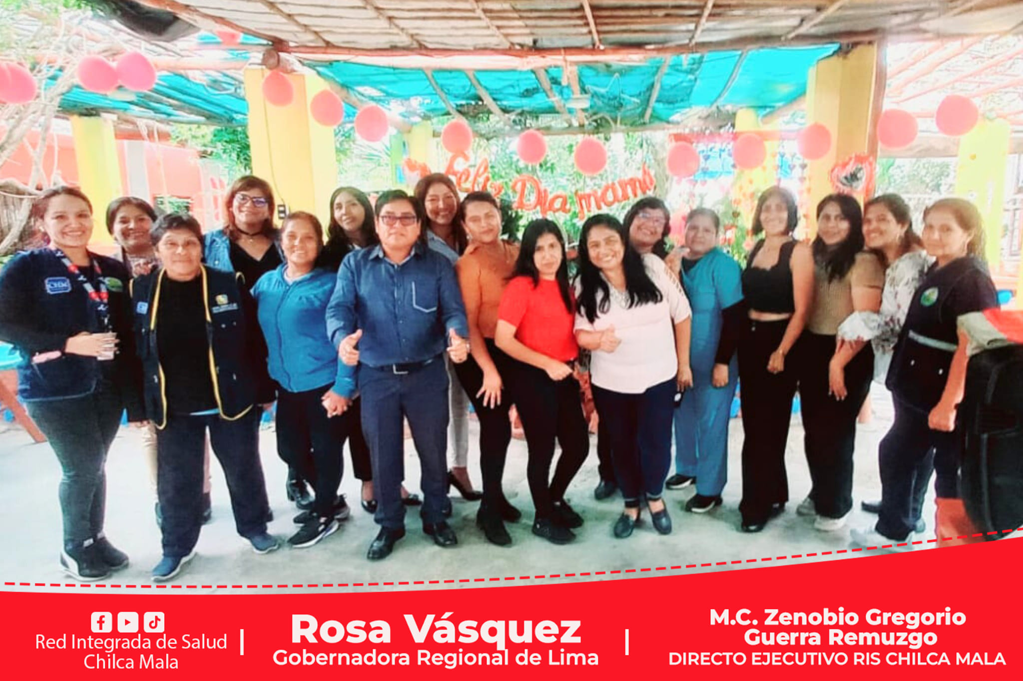 El Gobierno Regional de Lima congregó a las madres del sector para rendirles un merecido homenaje por el “Día de la Madre"