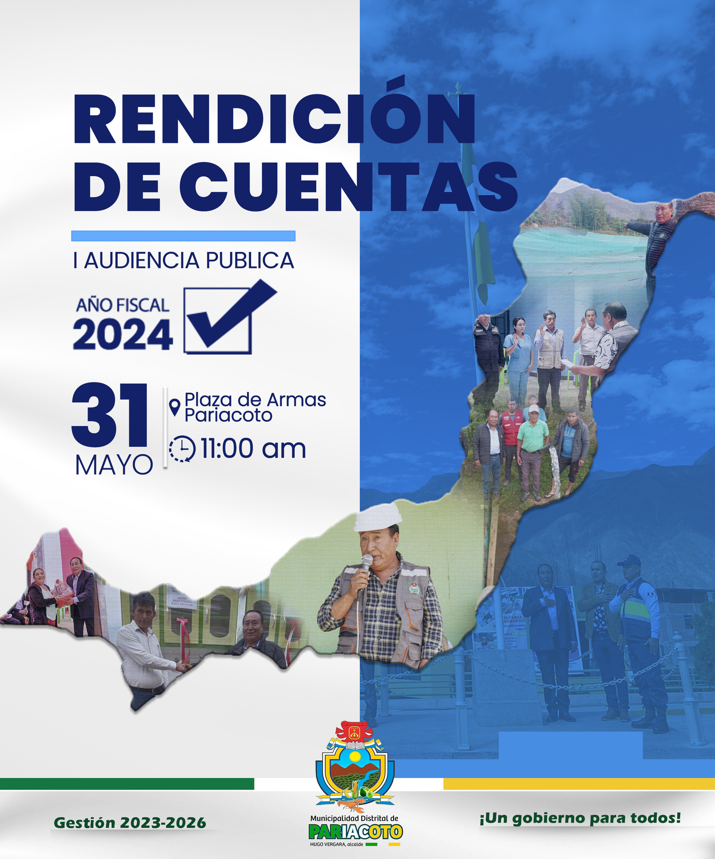 I Audiencia Pública Año Fiscal 2024-Pariacoto